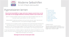 Desktop Screenshot of hypnose-technik.de